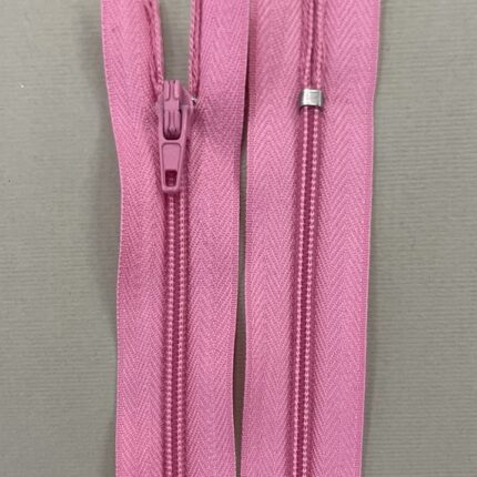 Spiralinis užtrauktukas "Rožinis", 18 cm — siuvimo užtrauktukai | Trys Pelėdos