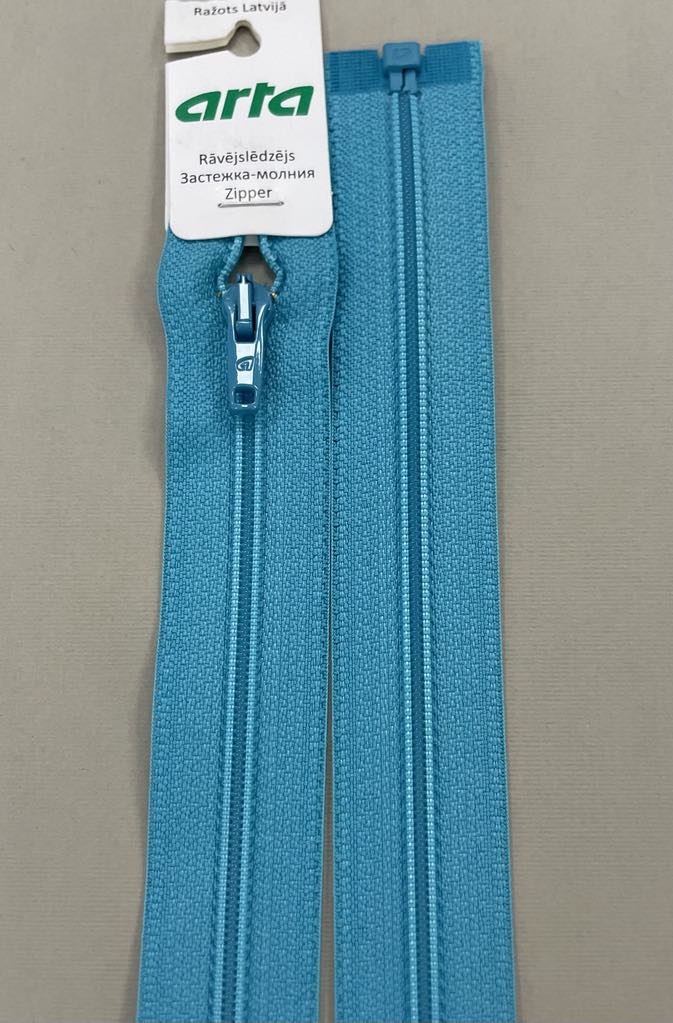Spiralinis užtrauktukas "Turkis", 70 cm — siuvimo užtrauktukai | Trys Pelėdos