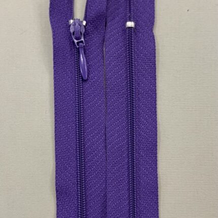 Spiralinis užtrauktukas "Violetinis", 18 cm — siuvimo užtrauktukai | Trys Pelėdos
