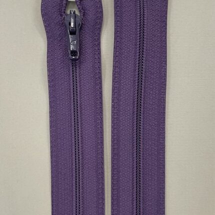 Spiralinis užtrauktukas "Violetinis", 70 cm — siuvimo užtrauktukai | Trys Pelėdos