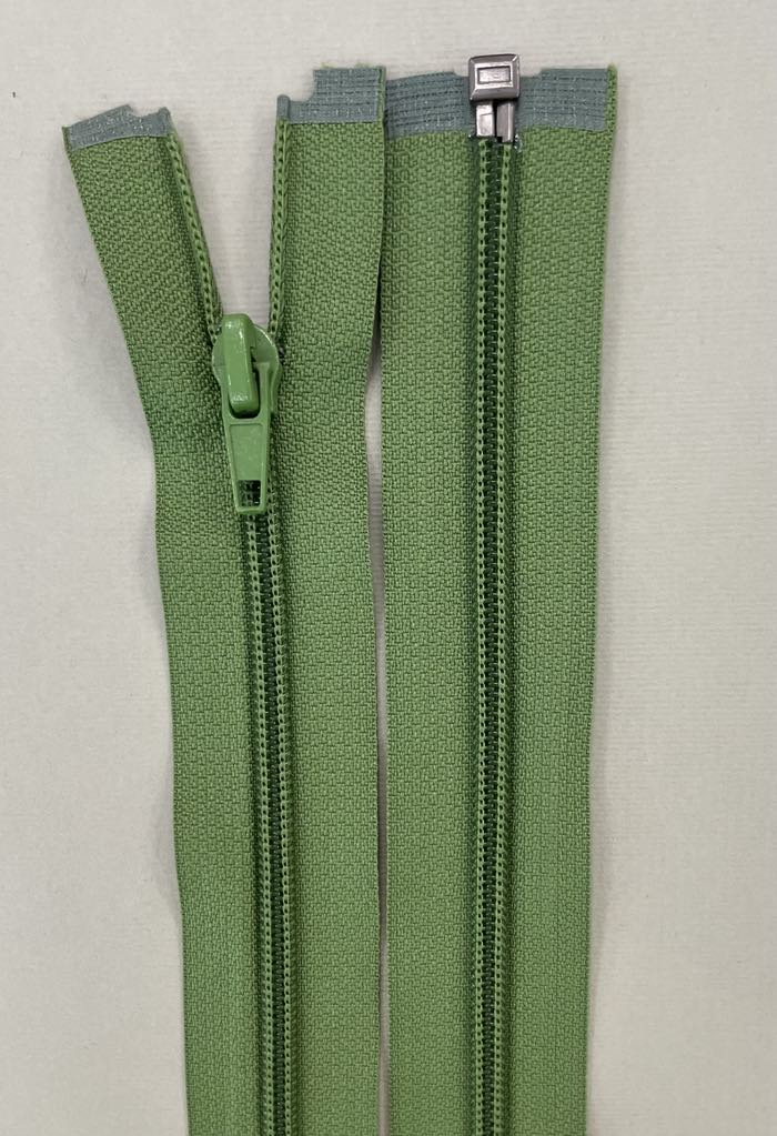 Spiralinis užtrauktukas "Žalias", 80 cm Spiralinis užtrauktukas "Žalias", 80 cm — siuvimo užtrauktukai | Trys Pelėdos