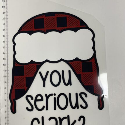 Termoaplikacija You serious,Clark, didelė — siuvimo aplikacijos | Trys Pelėdos