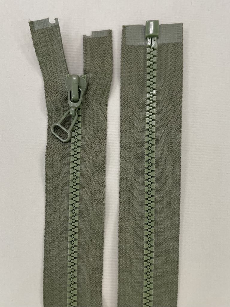Užtrauktukas "Chaki", 80 cm Užtrauktukas "Chaki", 80 cm — siuvimo užtrauktukai | Trys Pelėdos