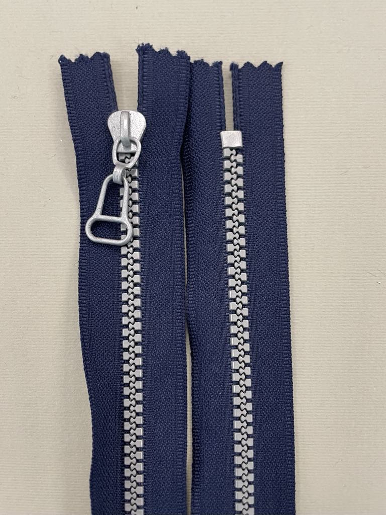 Užtrauktukas "Tamsiai mėlynas", 18 cm — siuvimo užtrauktukai | Trys Pelėdos
