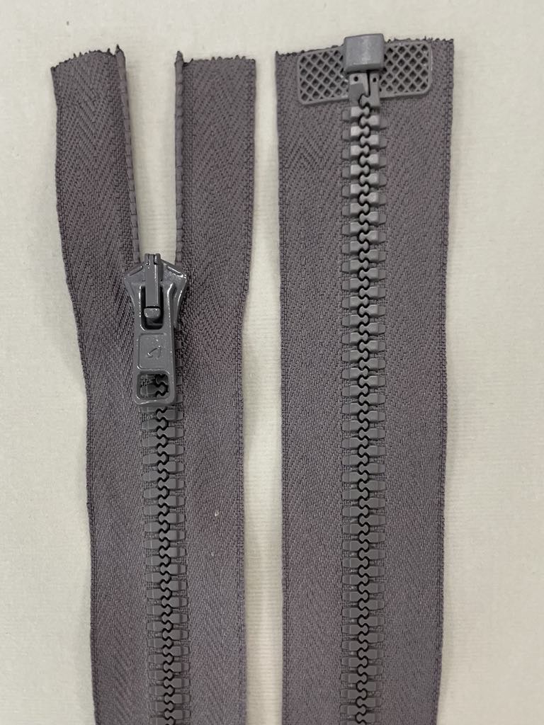 Užtrauktukas "Tamsiai pilkas", 75 cm Užtrauktukas "Tamsiai pilkas", 75 cm — siuvimo užtrauktukai | Trys Pelėdos