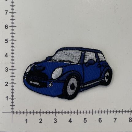 Prisiuvama Termoaplikacija Mėlyna Mašinytė