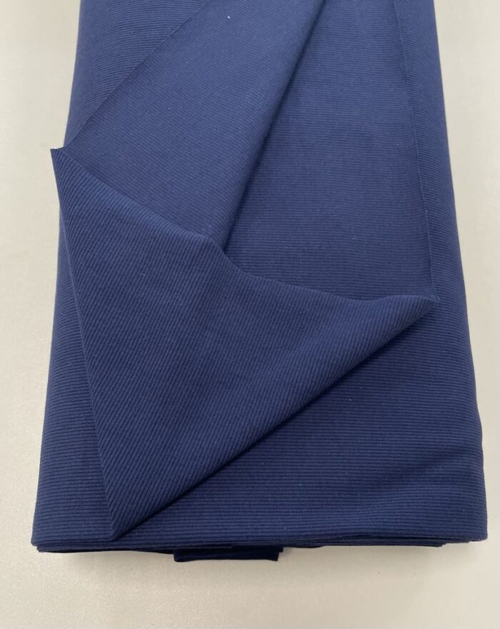 Plonesnis rib trikotažas MEDIEVAL BLUE