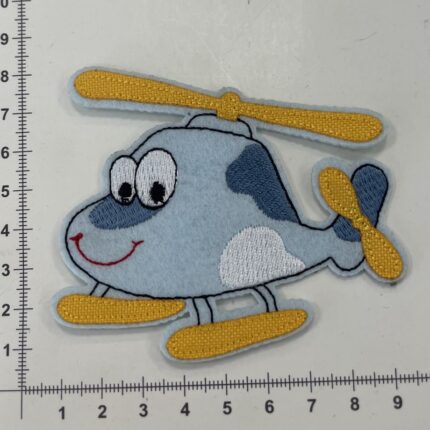 Prisiuvama Termoaplikacija Malūnsparnis Žydras