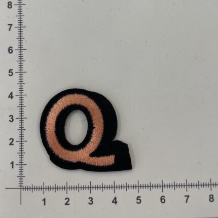 Prisiuvama Termoaplikacija Raidė Q