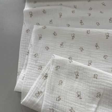Medvilninis double gauze muslinas Sweet dreams 025