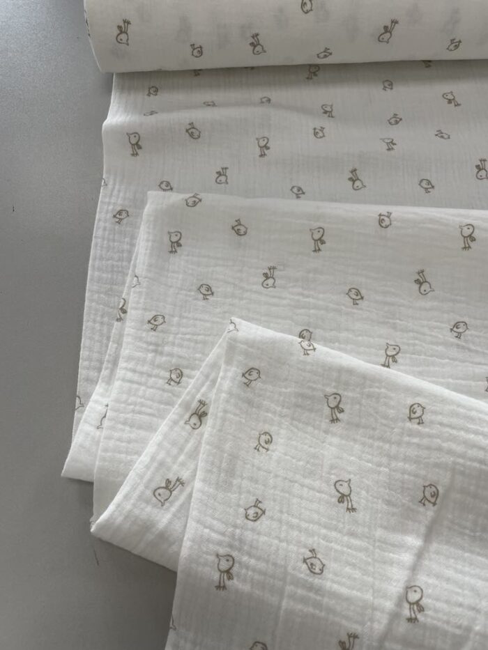 Medvilninis double gauze muslinas Sweet dreams 025
