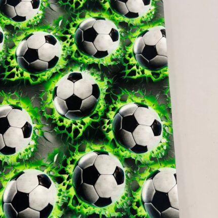 Jersio trikotažas su skaitmenine spauda Futbolo kamuolys