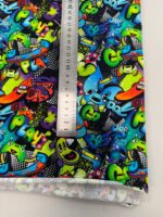 Jersio trikotažas su skaitmenine spauda Cool Play