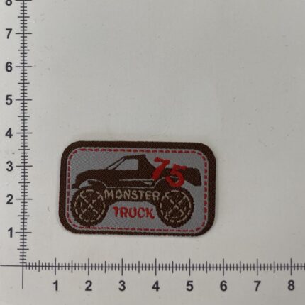Prisiuvama Termoaplikacija Truck Monster