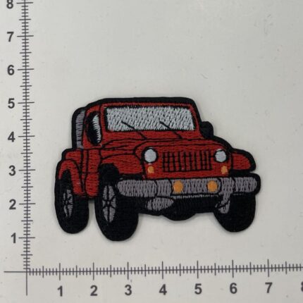 Prisiuvama Termoaplikacija Džipas