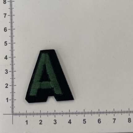 Prisiuvama Termoaplikacija Raidė A