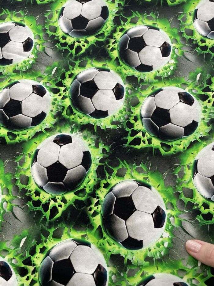 Plonas skaitmeninės spaudos trikotažas Futbolo kamuolys