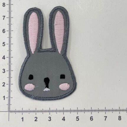 Prisiuvama Termoaplikacija Atšvaitinis Zuikis