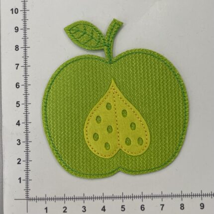 Prisiuvama Termoaplikacija Žalias Obuolys