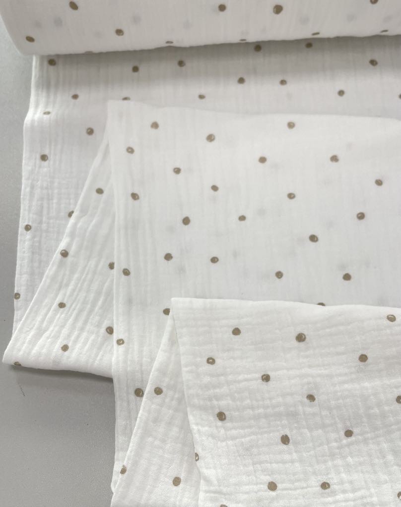 Medvilninis double gauze muslinas Sweet dreams 021