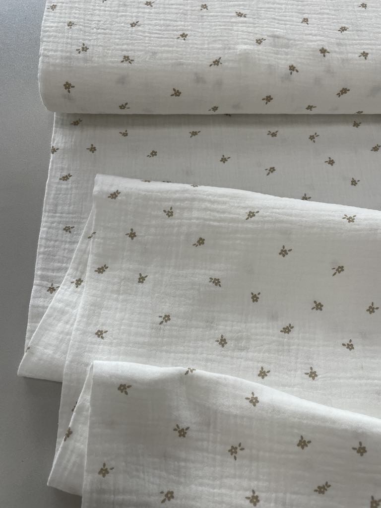 Medvilninis double gauze muslinas Sweet dreams 022