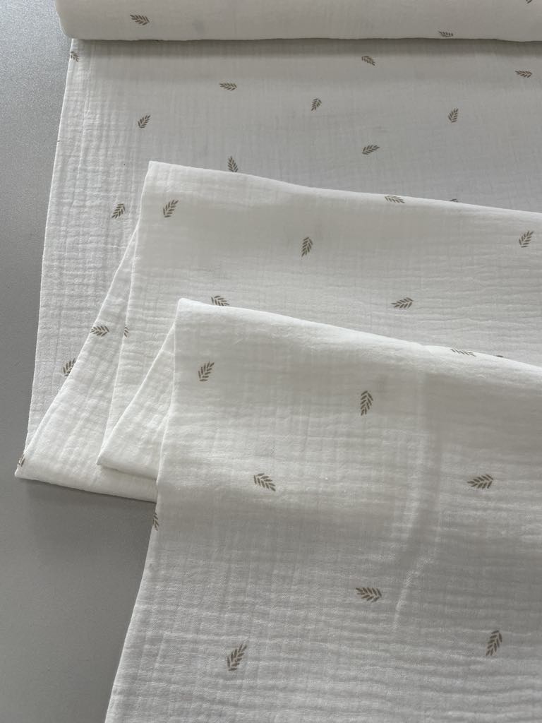 Medvilninis double gauze muslinas Sweet dreams 023 Medvilninis double gauze muslinas Sweet dreams 023