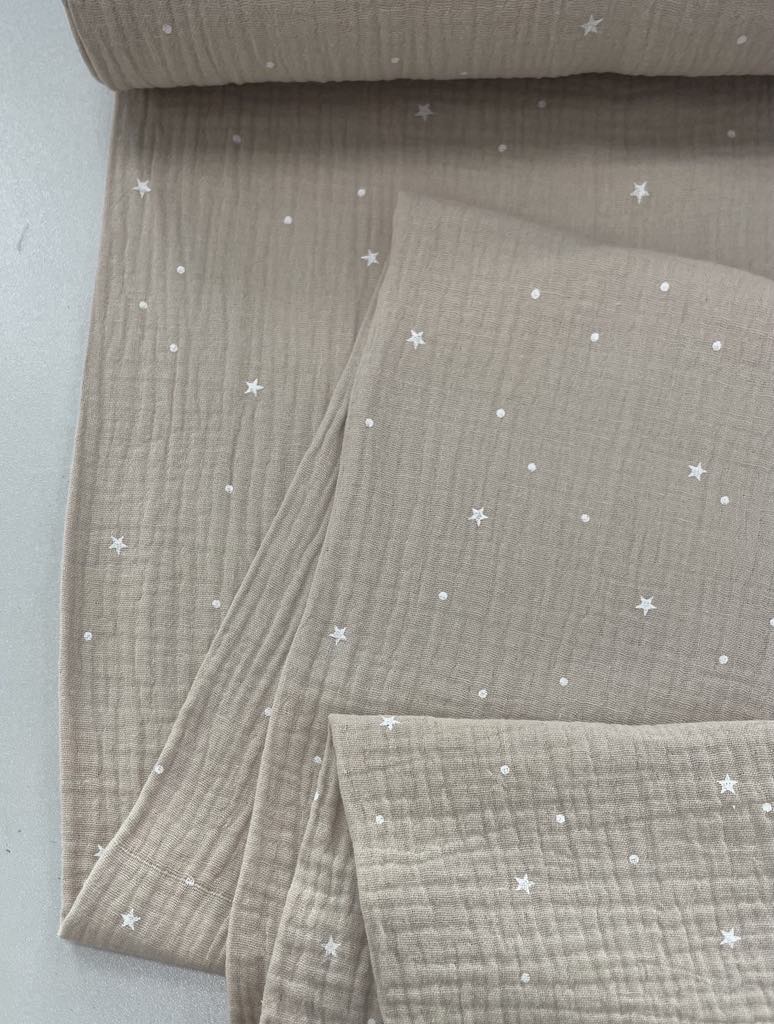 Medvilninis double gauze muslinas Sweet dreams 174