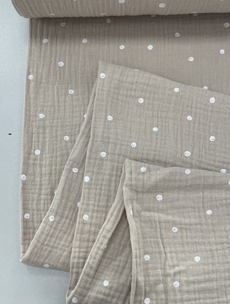 Medvilninis double gauze muslinas Sweet dreams 175