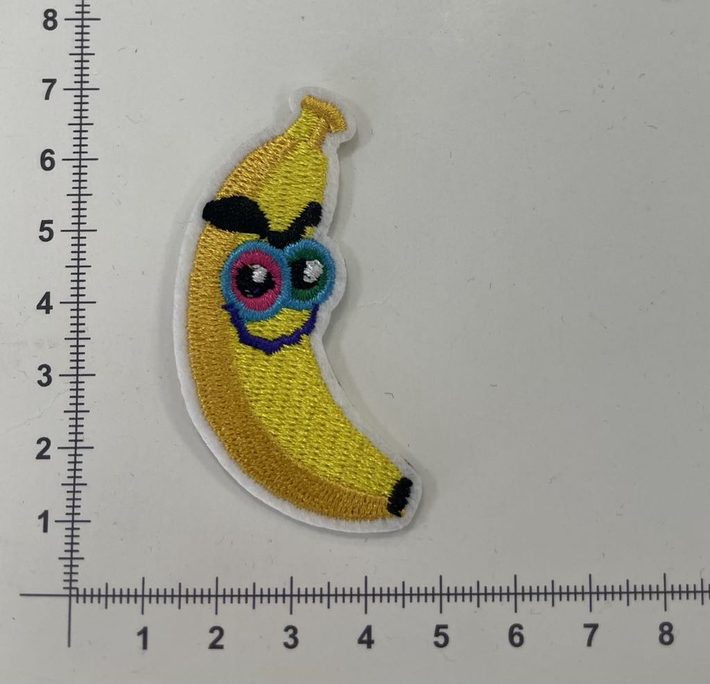 Prisiuvama Termoaplikacija Bananas Prisiuvama Termoaplikacija Bananas — siuvimo aplikacijos | Trys Pelėdos