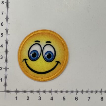 Prisiuvama Termoaplikacija Smile — siuvimo aplikacijos | Trys Pelėdos