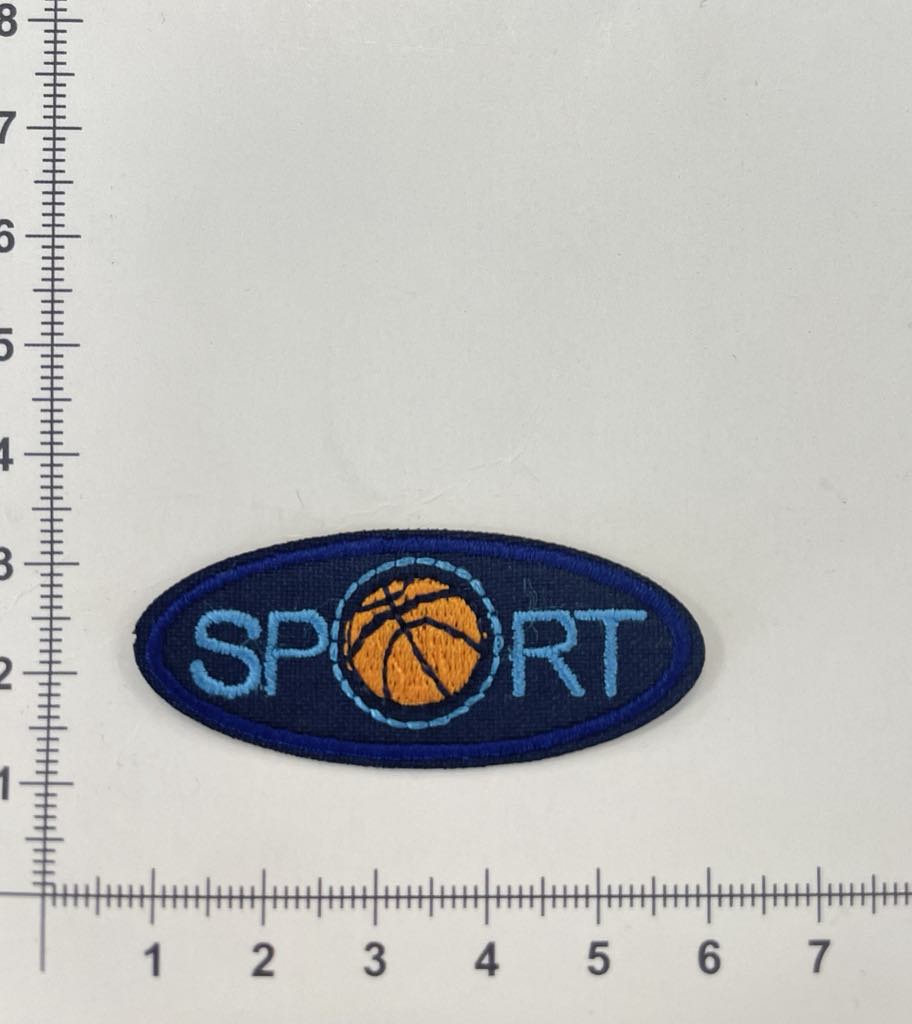 Prisiuvama Termoaplikacija Sport Prisiuvama Termoaplikacija Sport — siuvimo aplikacijos | Trys Pelėdos
