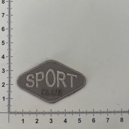 Prisiuvama Termoaplikacija Sport Club — siuvimo aplikacijos | Trys Pelėdos