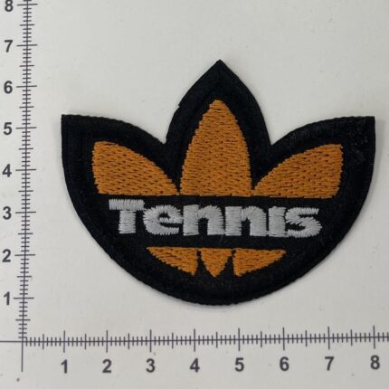 Prisiuvama Termoaplikacija Tennis oranžinis — siuvimo aplikacijos | Trys Pelėdos