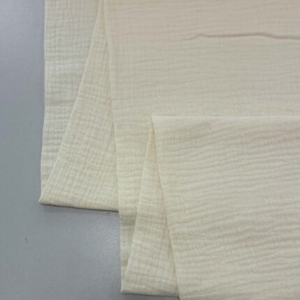 Medvilninis double gauze muslinas Gelsvas