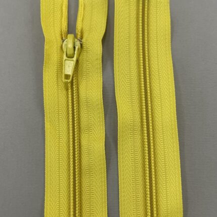 Spiralinis išsegamas užtrauktukas "Geltonas", 30 cm