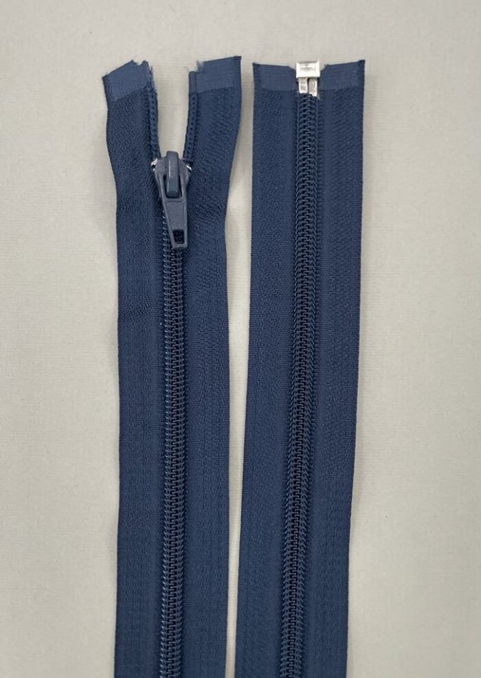 Spiralinis užtrauktukas "Tamsiai mėlynas", 55 cm