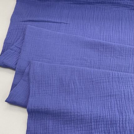 Medvilninis double gauze muslinas Šviesi Violetinė