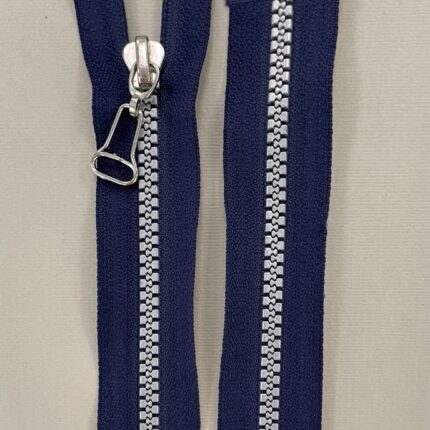 Spiralinis užtrauktukas "Tamsiai mėlynas", 75 cm