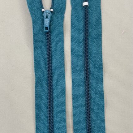 Spiralinis fiksuojamas užtrauktukas "Smaragdo", 14 cm