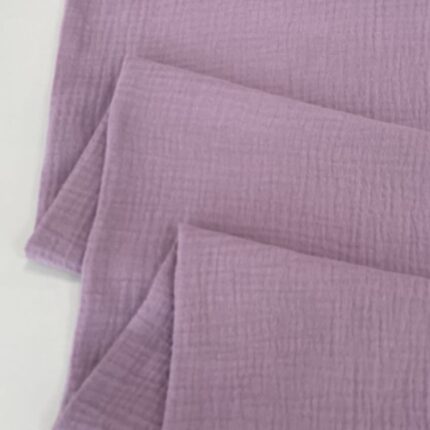 Medvilninis double gauze muslinas Šviesi Triufelio