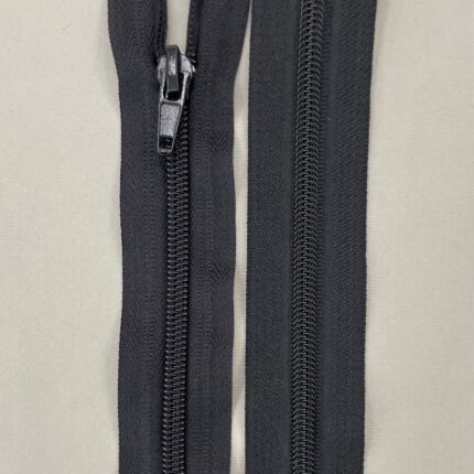 Spiralinis išsegamas užtrauktukas "Juodas", 65 cm