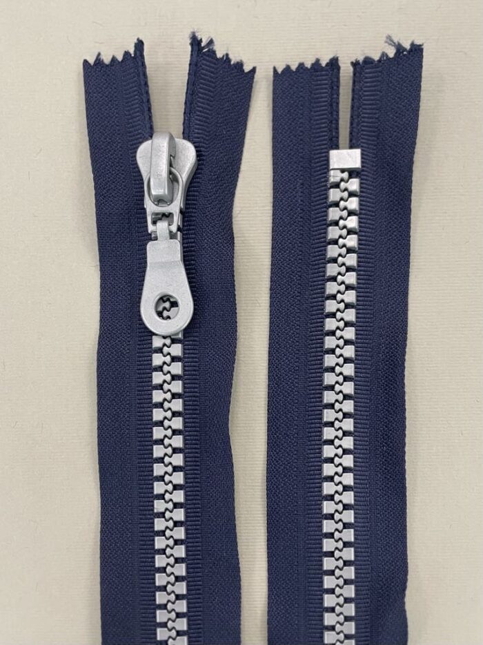 Užtrauktukas "Mėlynas/pilka", 16 cm