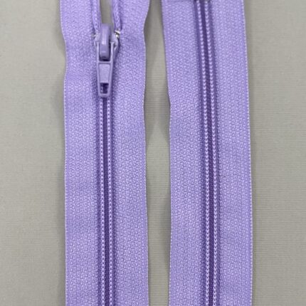 Spiralinis išsegamas užtrauktukas "Alyvinis", 60 cm