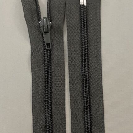 Spiralinis išsegamas užtrauktukas "Tamsus chaki", 60 cm