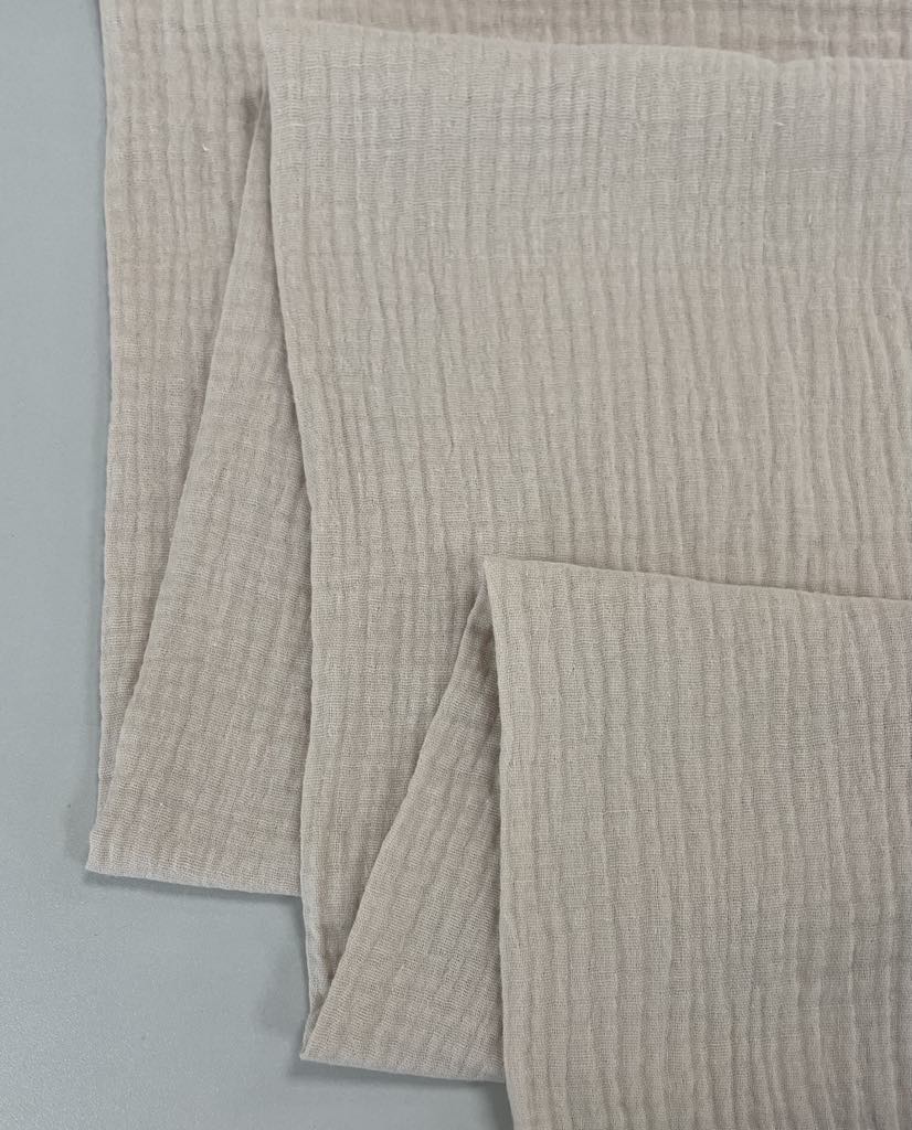 Medvilninis double gauze muslinas Kūno Medvilninis double gauze muslinas Kūno