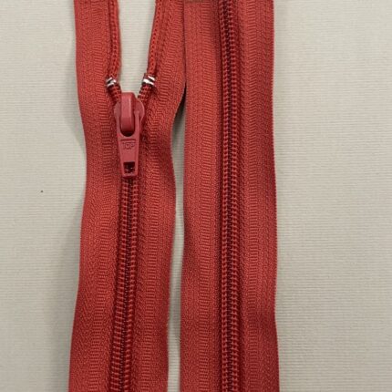 Spiralinis išsegamas užtrauktukas "Plytinis", 45 cm — siuvimo užtrauktukai | Trys Pelėdos