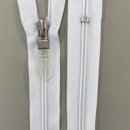 Spiralinis užtrauktukas "Baltas", 16 cm — siuvimo užtrauktukai | Trys Pelėdos