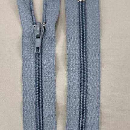 Spiralinis užtrauktukas "Šviesiai pilkas", 35 cm — siuvimo užtrauktukai | Trys Pelėdos