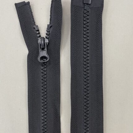 Užtrauktukas "Juodas", 55 cm — siuvimo užtrauktukai | Trys Pelėdos