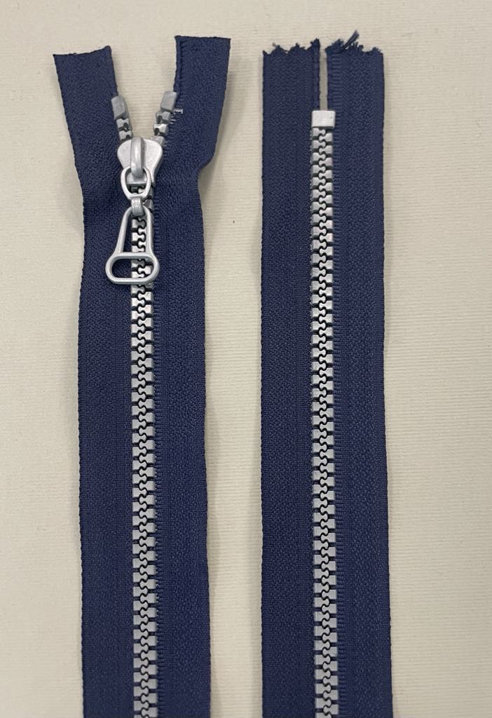 Užtrauktukas "Tamsiai mėlynas", 30 cm — siuvimo užtrauktukai | Trys Pelėdos